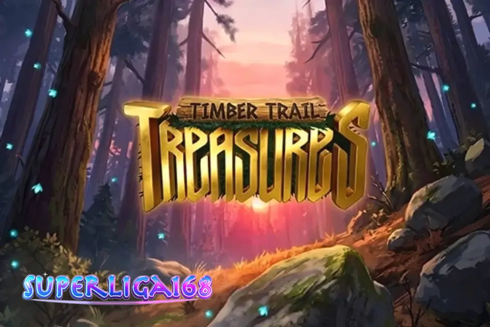 Tampilan antarmuka slot Timber Trail Treasures pada perangkat seluler